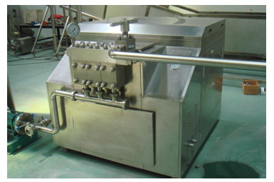 High pressure homogenizer