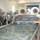 Continuous water batch tunnel